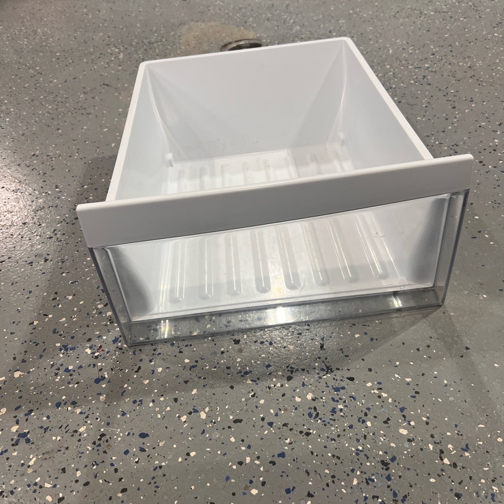 LG White and Transparent Storage Bin Part no AJP73455005